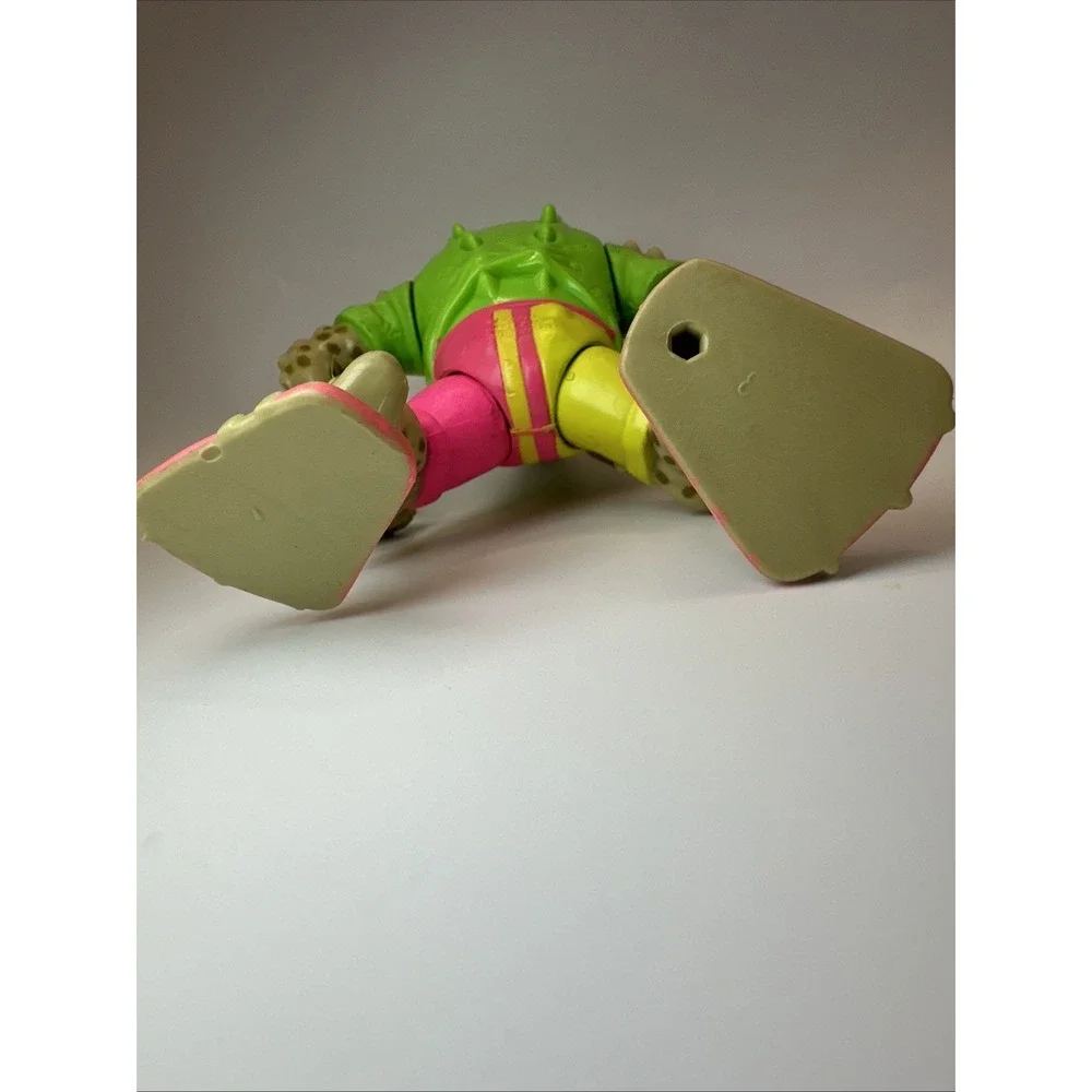 Vintage 1990 TMNT Napoleon Bonafrog w/ Card Teenage Mutant Ninja Turtles